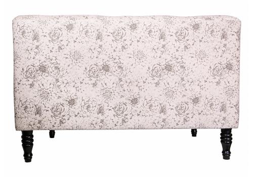  Винтажный двухместный диван Rose beige flower, фото 4 
