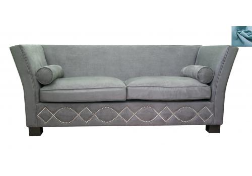  Голубой диван из велюра Volte, фото 1 