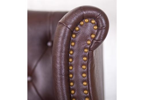  Кожаное кресло Royal brown, фото 5 
