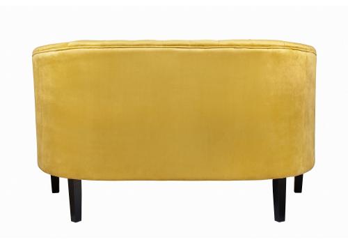  Двухместный золотой диван Harry gold, фото 4 