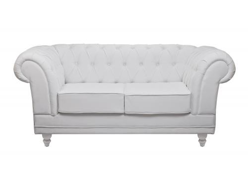  Белый двухместный диван Odis white, фото 1 