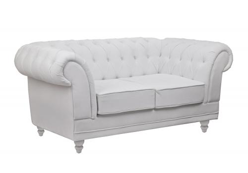  Белый двухместный диван Odis white, фото 2 