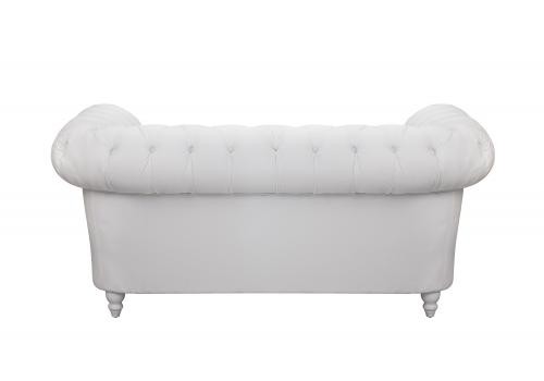  Белый двухместный диван Odis white, фото 4 