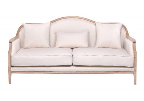  Бежевый диван из рогожки Madesta beige, фото 1 