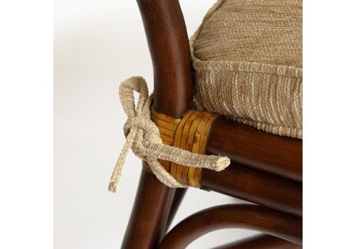  Комплект террасный ANDREA (стол кофейный со стеклом + 2 кресла + подушки), фото 9 