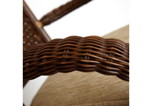  Комплект террасный ANDREA (стол кофейный со стеклом + 2 кресла + подушки), фото 2 