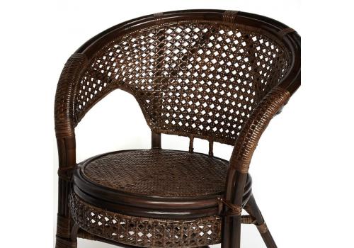  ТЕРРАСНЫЙ КОМПЛЕКТ "PELANGI" (стол со стеклом + 2 кресла) /без подушек/, фото 8 