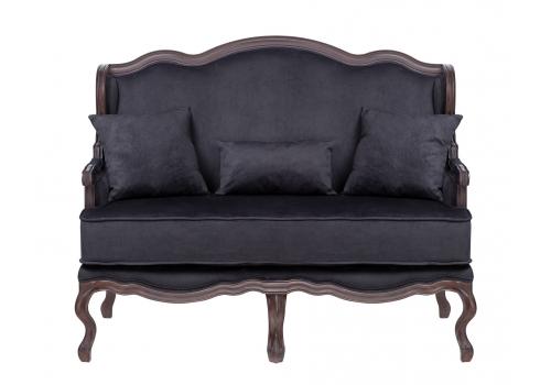  Двухместный черный диван Brody double black, фото 1 