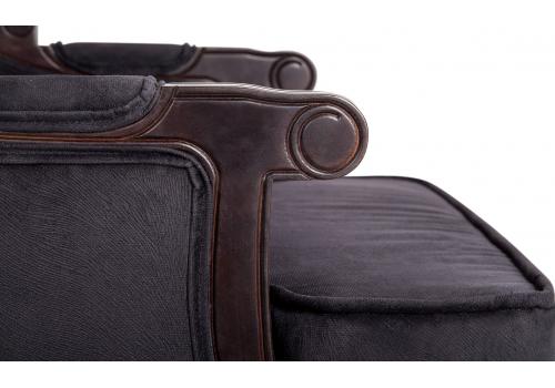  Двухместный черный диван Brody double black, фото 5 