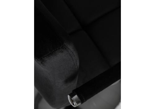  Стул барный DOBRIN KRUGER ARM, черный велюр (MJ9-101), фото 8 