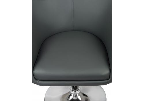  Кресло дизайнерское DOBRIN EDISON, серый, фото 5 