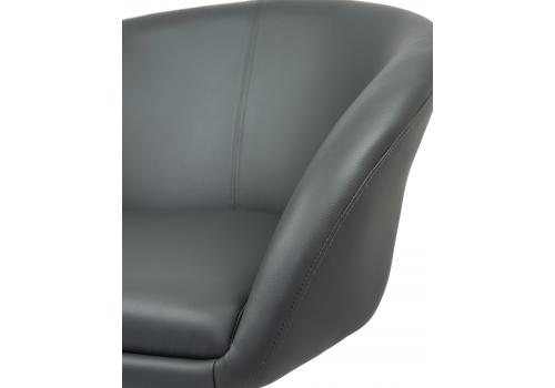  Кресло дизайнерское DOBRIN EDISON, серый, фото 6 