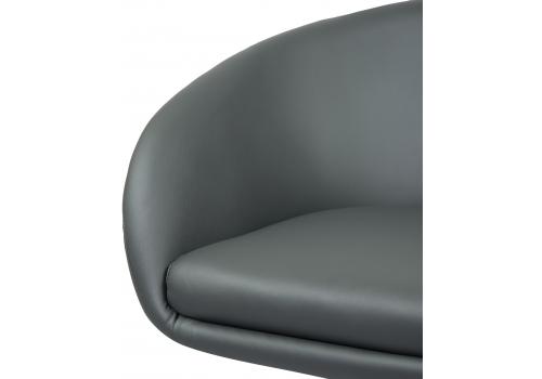  Кресло дизайнерское DOBRIN EDISON, серый, фото 7 
