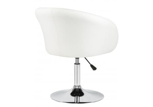  Кресло дизайнерское DOBRIN EDISON, белый, фото 4 