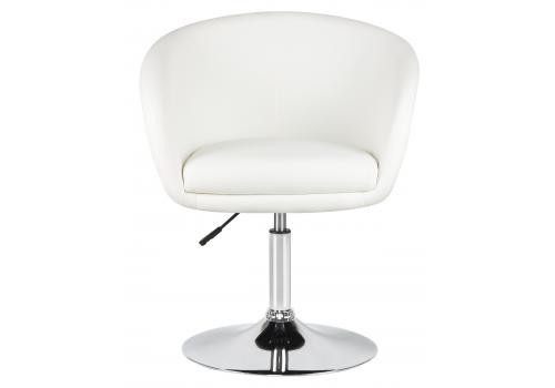  Кресло дизайнерское DOBRIN EDISON, белый, фото 6 