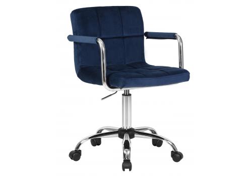  Офисное кресло для персонала DOBRIN TERRY, синий велюр (MJ9-117), фото 1 