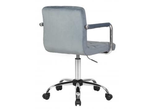  Офисное кресло для персонала DOBRIN TERRY, пудрово-голубой велюр (MJ9-74), фото 4 