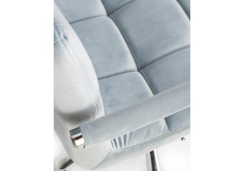  Офисное кресло для персонала DOBRIN TERRY, пудрово-голубой велюр (MJ9-74), фото 8 