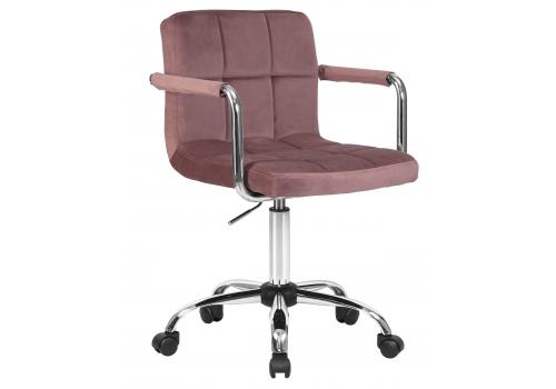  Офисное кресло для персонала DOBRIN TERRY, пудрово-розовый велюр (MJ9-32), фото 1 