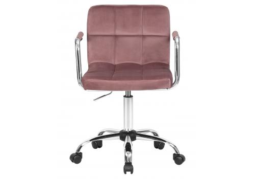  Офисное кресло для персонала DOBRIN TERRY, пудрово-розовый велюр (MJ9-32), фото 6 