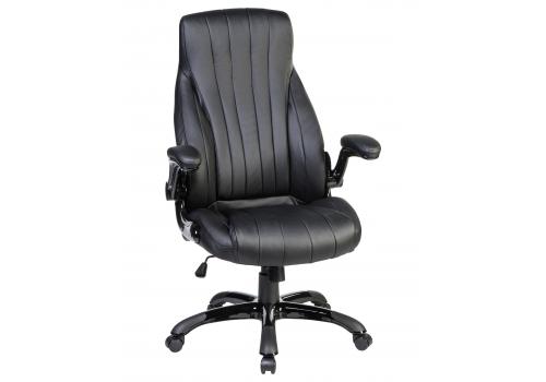  Офисное кресло для руководителей DOBRIN WARREN, чёрный, фото 1 