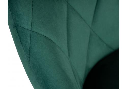  Стул барный DOBRIN LOGAN BLACK, зеленый велюр (MJ9-88), фото 8 