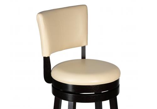 Вращающийся полубарный стул DOBRIN JOHN COUNTER, капучино, кремовый, фото 7 