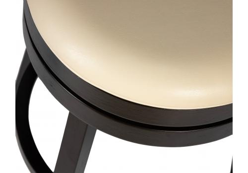  Вращающийся полубарный стул DOBRIN JOHN COUNTER, капучино, кремовый, фото 8 