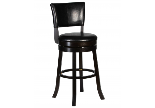  Вращающийся полубарный стул DOBRIN JOHN COUNTER, капучино, черный, фото 1 