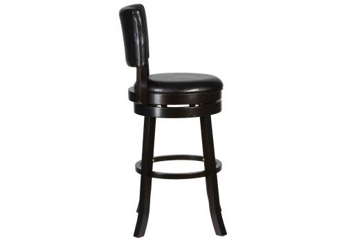  Вращающийся полубарный стул DOBRIN JOHN COUNTER, капучино, черный, фото 3 