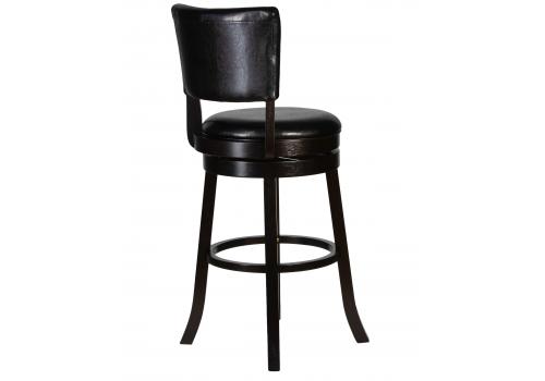  Вращающийся полубарный стул DOBRIN JOHN COUNTER, капучино, черный, фото 4 