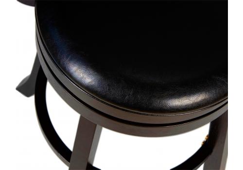  Вращающийся полубарный стул DOBRIN JOHN COUNTER, капучино, черный, фото 9 