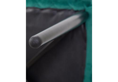  Стул обеденный DOBRIN RICHARD, черные матовые ножки, зелёный велюр (V108-64), фото 10 