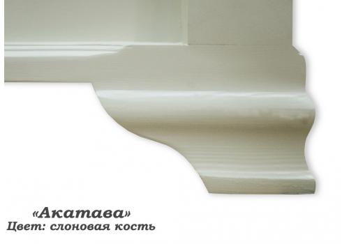  Кровать Акатава с резьбой 900/1200/1400/1600/1800, фото 4 