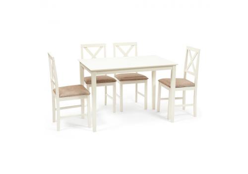  Обеденный комплект эконом Хадсон (стол + 4 стула)/ Hudson Dining Set, фото 1 