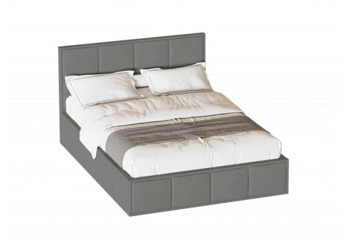  Кровать Октавия 1400/1600/1800 / лана серый, фото 1 