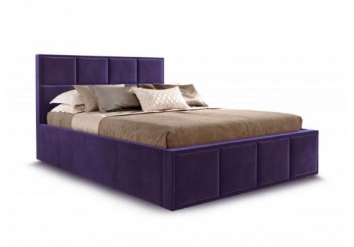  Кровать Октавия /каркас/ 1400/1600/1800 / мора фиолетовый, фото 1 