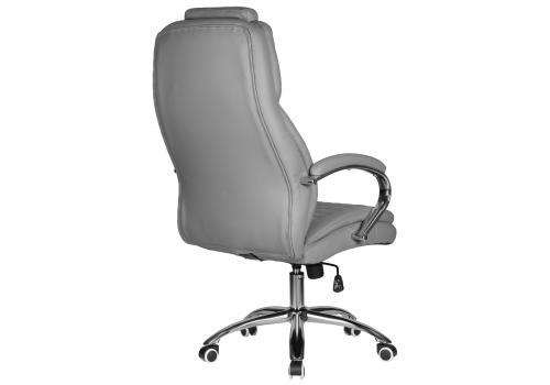  Офисное кресло для руководителей DOBRIN CHESTER, серый, фото 4 