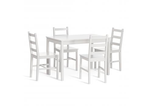  Обеденный комплект Хадсон 2 (стол + 4 стула)/ Hudson 2 Dining Set, фото 1 
