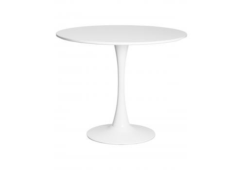  Стол обеденный MIA, белая столешница, белое основание, фото 2 