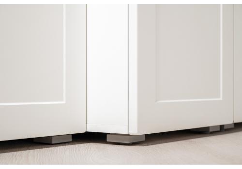  Остин Шкаф 2-х дверный 13.224 белый шагрень, фото 4 