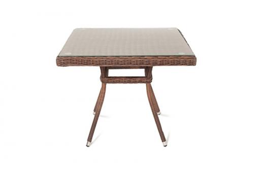  "Айриш" стол плетеный из искусственного ротанга, цвет коричневый, фото 2 