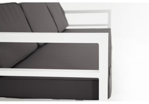  "Эстелья" диван трехместный, алюминиевый каркас, фото 4 