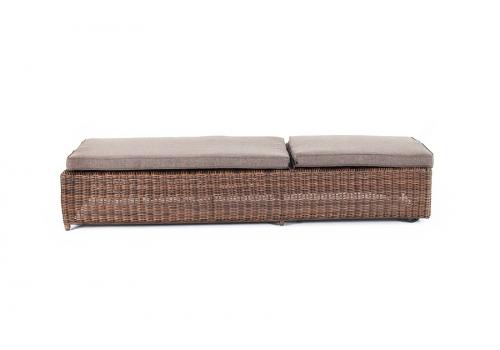  "Рим" шезлонг с подушкой, цвет коричневый, фото 2 