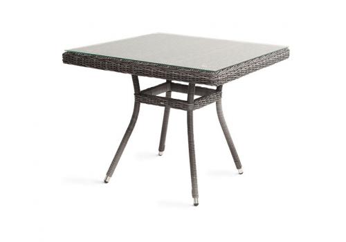  "Айриш" стол плетеный из искусственного ротанга, цвет графит, фото 1 