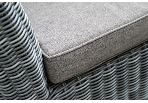  "Капучино" диван из искусственного ротанга двухместный, цвет графит, фото 10 