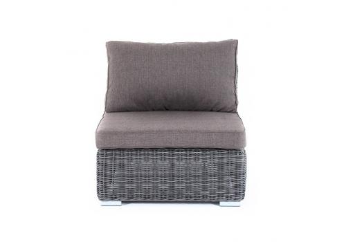  "Лунго" модуль диванный прямой с подушками, цвет графит, фото 2 