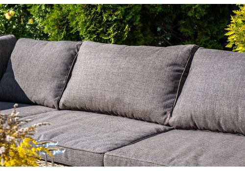  "Лунго" модуль диванный прямой с подушками, цвет соломенный (гиацинт), фото 7 