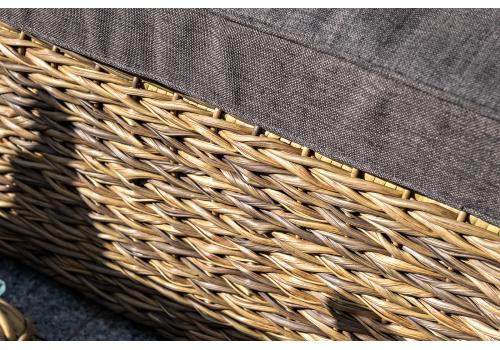  "Лунго" модуль диванный прямой с подушками, цвет соломенный (гиацинт), фото 9 
