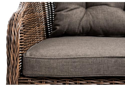  "Равенна" диван двухместный плетенный из ротанга, цвет коричневый, фото 8 